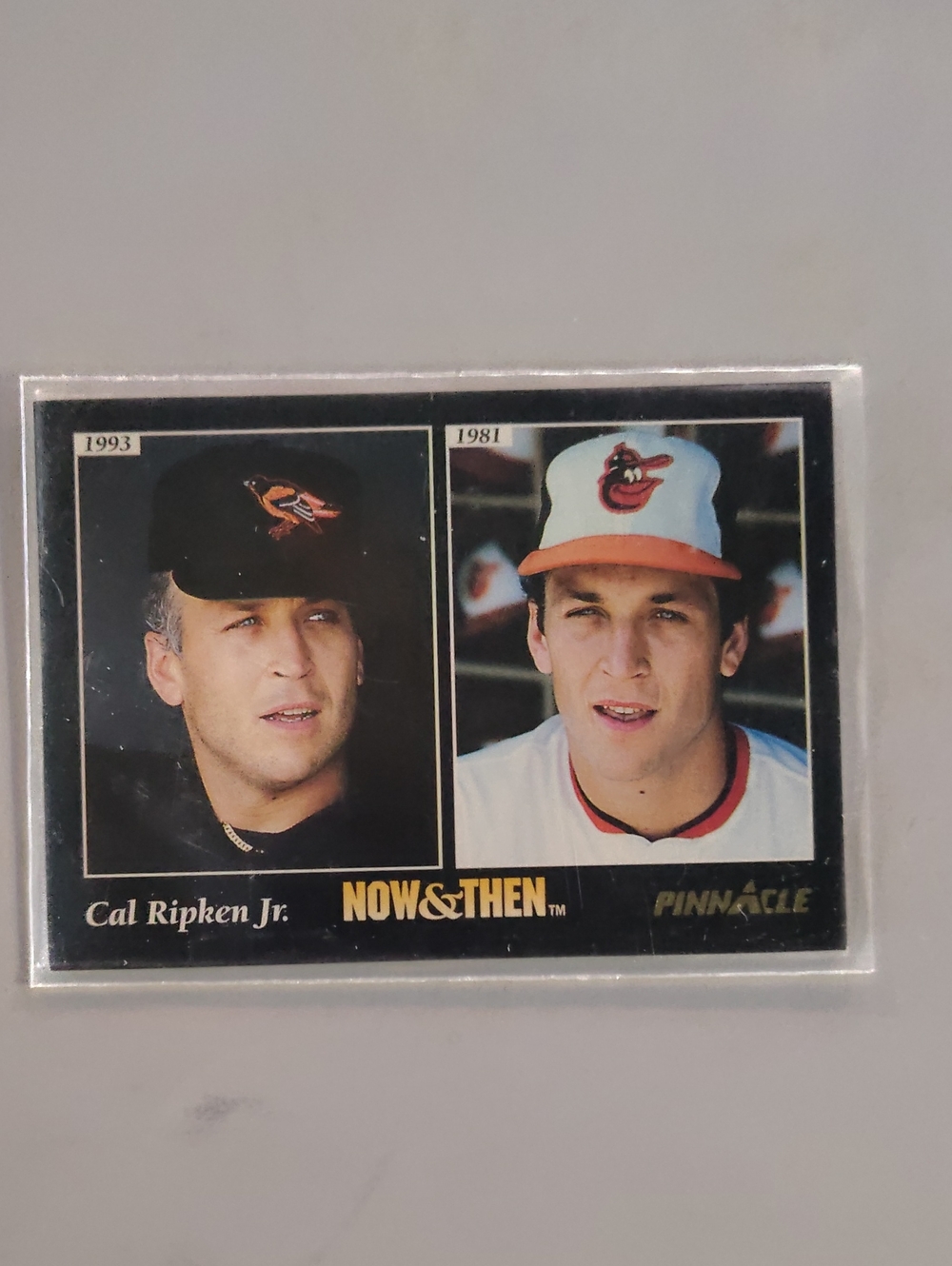 Cal Ripken Jr. 1993 Pinnacle Now & Then #471 Baltimore Orioles Baseball Card